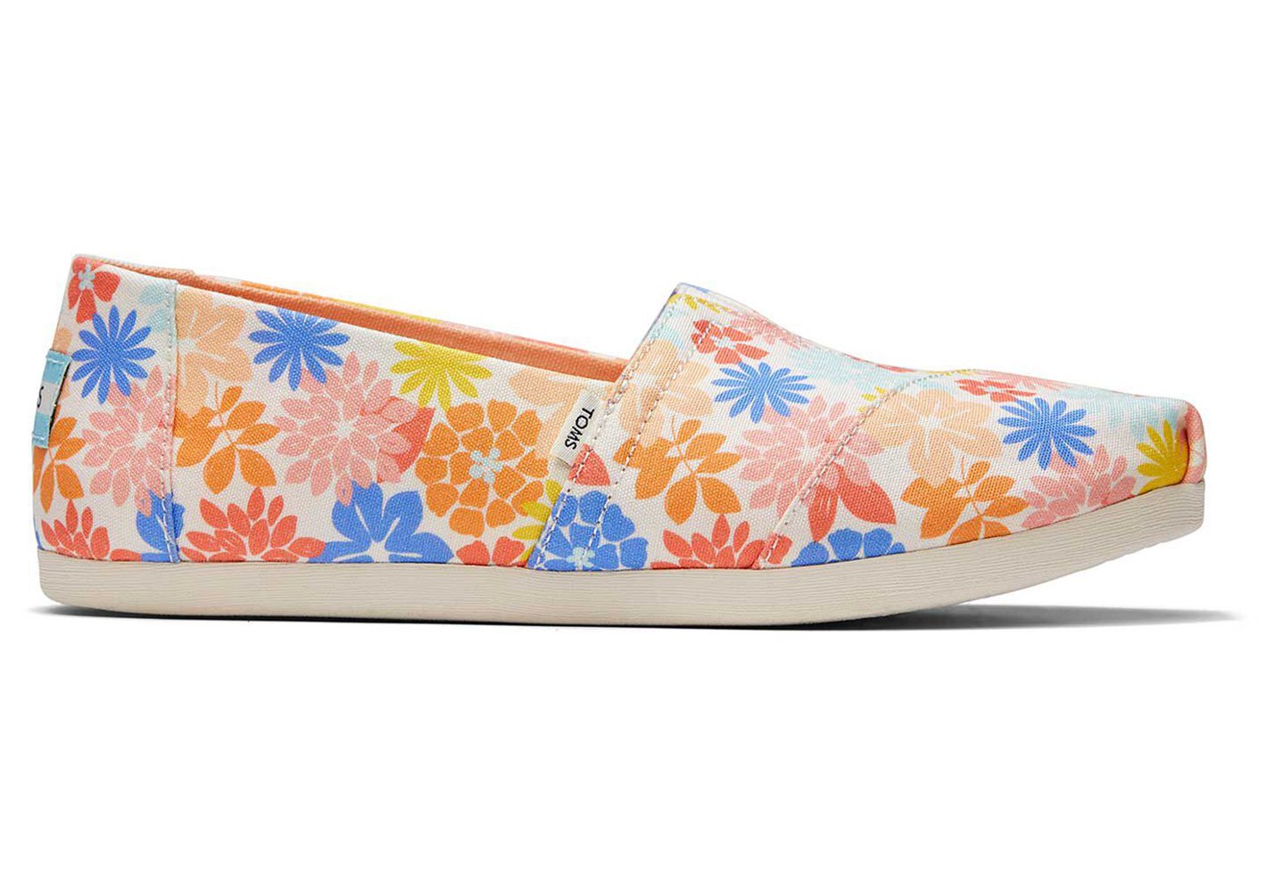 Toms Alpargata Wildflowers Espadrille Beige - Womens - 95830-ICXG